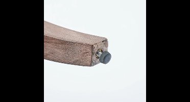 Eetkamerstoelen – Dining Stoelen – Stoelen Set – Houten Stoelen – Stoffen Stoelen – Massief Houten Poten – Comfortabele Dikke Zitting – Verstelbare Pootdoppen – Set van 2