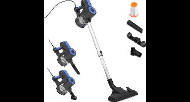 TopChoice® Vacuum Cleaner - Stofzuiger - Kruimeldief - 600W - Zwart