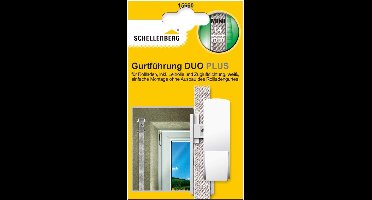 Schellenberg 15660 riemgeleider Duo Plus Mini inclusief tochtstrip en geleiderol