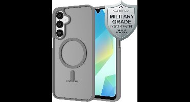 Just in Case hoesje geschikt voor Samsung Galaxy A17 (4G / 5G) Hoesje geschikt voor MagSafe - Military Grade Backcover - Grijs