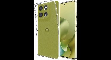 Just in Case hoesje geschikt voor Motorola Moto G86 Hoesje Siliconen - Flexibele Case - Transparant