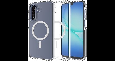 Just in Case hoesje geschikt voor Samsung Galaxy A17 (4G / 5G) - Compatibel met MagSafe - Military Grade Backcover - Transparant