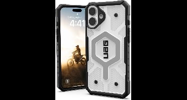 UAG - Pathfinder geschikt voor iPhone 16 Plus Hoesje - transparant