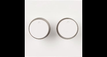 Q-Link Mql s-l centraalpl polar wit knop duodimmer