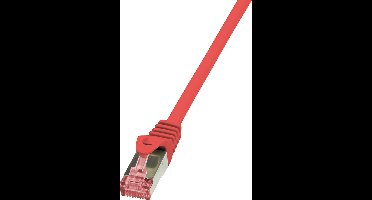 Logilink  - Netwerkkabel - RJ45 - 0,25 m - Rood