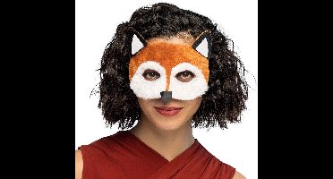Boland - Pluchen masker Vos - Volwassenen - Vos - Dieren