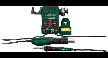 Parkside Hetelucht- en soldeerstation - Heteluchtstation 700W - Soldeerbout 45W