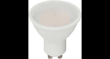V-TAC VT-2333 LED Spots - GU10 - Lens 100° - IP20 - Melkwit - 2.9W- 250 Lumen - 3000K