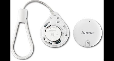 Hama Sleutelfinder, itemfinder voor Apple "Find My"-app, Bluetooth®, wit