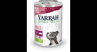 Biologisch hondenvoer pate met varkensvlees Vitamine