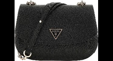 GUESS Schoudertas Ilia Convertible XBody Flap Black Zwart