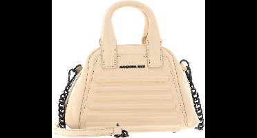 MANDARINA DUCK Leren Handtas Schoudertas I-Con Crossover Macadamia Beige