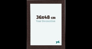 Your Decoration - Fotolijst 36x48 cm - MDF - Eiken Donker - Como