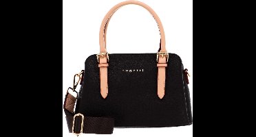 bugatti Handtas Schoudertas Ella Bowling Bag Darkbrown Bruine