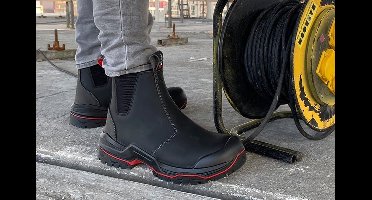 Redbrick Pulse Ankle Boot S3S Zwart - Zwart - 44
