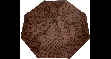 HUGO BOSS Paraplu Monogramme Pocket Umbrella Camel Bruine