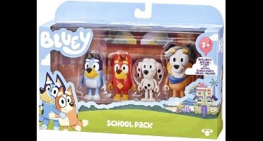 Bluey School Friends (X4 Figurines) Moose Toys