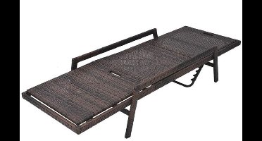 Loungestoel – Zonligstoel – Tuinstoel – Balkonstoel – Campingstoel – Ergonomisch Kussen – Duurzaam Dennenhout