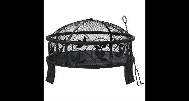 Tuinhaard – Vuurkorf – Buitenhaard – Buitenbrander – 50 Cm – Slijtvast Metaal