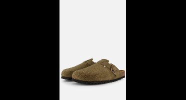 Scholl Olivier Muiltjes groen Suede - Maat 42