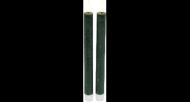 Countryfield LED dinerkaars rustiek 24cm set van 2 - sfeervolle verlichting.