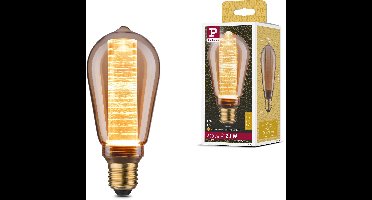 Inner Glow Edition LED-kolf Binnenkolf ringpatroon E27 230V 230lm 4W 1800K Goud