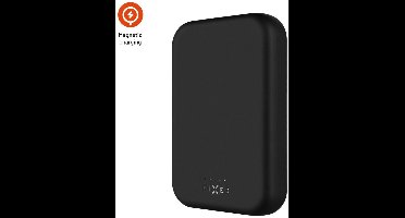 Fixed Powerbank 10000 mAh MagSafe Zwart | Magzen | Draadloos opladen | USB-C aansluiting | 20W PD