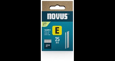 Novus Nagels (spijker) E J/25mm, SB, 1000 st. - 044-0065