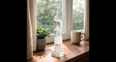 Stormglas 28 cm – Admiral Fitzroy – Luxe Weersvoorspeller in Giftbox