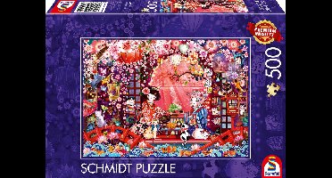 Schmidt - Legpuzzel - Japanse theeceremonie - 500 stukjes - Kinderen - vanaf 10 jaar