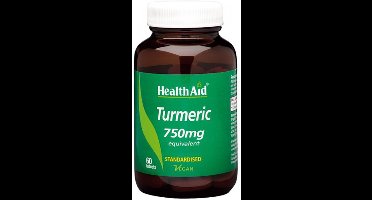 Health Aid Turmeric Root 60 Caps Curcuma