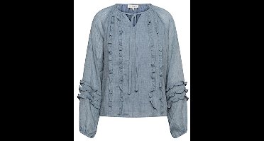&Co Women blouse Willeke - dark Slate