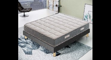 Traagschuimmatras – Memory Foam Matras – Geheugenfoam Matras – Visco Matras – Orthopedisch Matras – 160x190 cm – 21 cm Hoog – 9 Comfortzones Met Drukverlichting