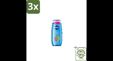 3 x Nivea – Douchegel – Creme Mood Detox – 250 ml - Grootverpakking - Douchegel - Ontspanning - Zeezout - Huidverzorging - Mild Reinigen