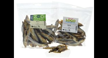 Zoolekker Sprot - natuurlijke gedroogde vis hondensnack 150 g