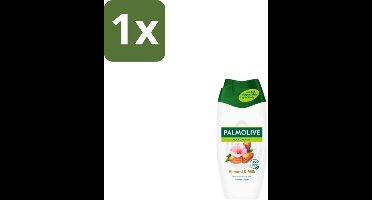 1 x Palmolive – Douchecrème – Naturals Almond & Milk – 500 ml - Douchecrème - Natuurlijke Reiniging - Zachte Huid - Hydraterende Douchecrème - Amandel En Melk