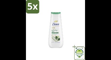 5 x Dove – Douchecrème – Hydrating Care – 225 ml - Grootverpakking - Douchecrème - Hydraterende Douchecrème - Droge Huid - Zachte Huid - Frisse Huid
