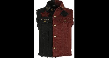 Batman Harley Quinn Mad Love Dames Bodywarmer - zwart/rood - S