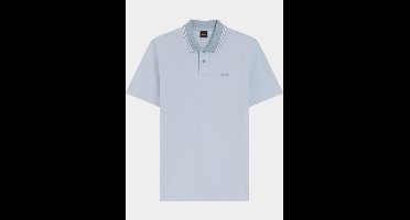 BOSS Orange Polo korte mouw Blauw PeoxfordNew 10256894 01 50507814/458