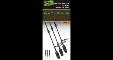 Fox Edges Tuff Tungsten Tubing Heli-Clip Rigs 3st.
