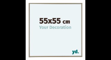 Your Decoration - Fotolijst 55x55 cm - Aluminium - Champagne - Kent
