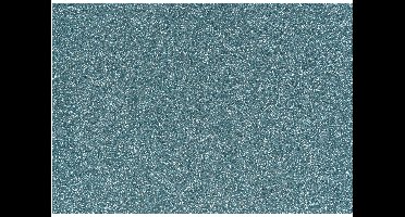 Opstrijkfolie, A5, vel 148x210 mm, glitter, lichtblauw, 1 vel