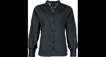 Harry Potter Dark Academia Nocturnal Stroll with Magic Dames Blouse - zwart - L