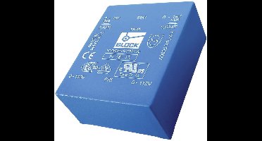 BLOCK FL 18/12 Printtransformator 2 x 115 V 2 x 12 V/AC 18 VA 750 mA