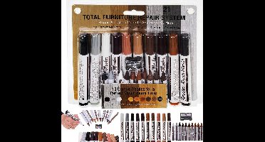 BK - Marker Set - Meubel Repareer Set - 21-delig