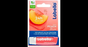 Labello lippenbalsem 4.8gr peach shine