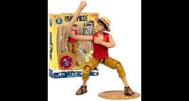 One Piece - Actiefiguur Luffy - Beweegbaar figuur met verwisselbare armen en benen - 15 cm hoog