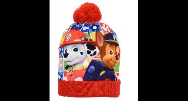 Paw Patrol Buddies Rode kindermuts 52 cm