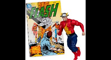 McFarlane Toys DC Direct - Actiefiguur - The Flash Jay Garrick & Comic Red Platinum Edition The Flash #123
