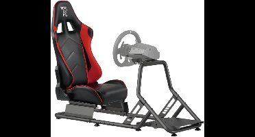 Ranqer Racestoel - Simulator Chair - Racing seat - Cockpit Simulator - Universele Race Simulator - Volledig Verstelbaar - Bruikbaar met Racestuur - speelstoel